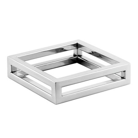 Подставка фуршетная стойка 12*12*3 см квадрат нерж. P.L. Proff Cuisine