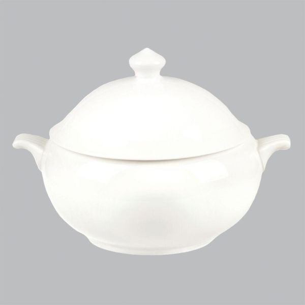 Супница 7 л d 25,5 см h25 см белая фарфор P.L. Proff Cuisine [1]