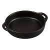 Блюдо круглое 18 см h4 см 570 мл с ручками Smooth Black Raw Stellar P.L. Proff Cuisine [4]