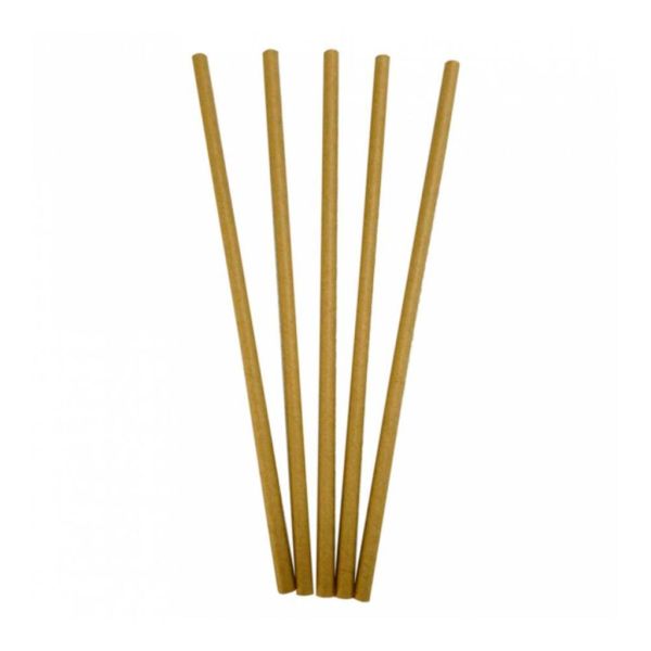 Трубочки 0,6*20 см прямые 250 шт крафт бумага Garcia De Pou