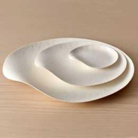 Тарелка одноразовая Bionic, японский дизайн Wasara 23*3,4(h) см, целлюлоза, 1 шт, Garcia