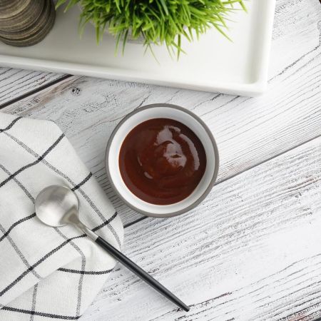 Соусник 75 мл d 7,8 см h3 см круглый Evolution Blanc P.L. Proff Cuisine [8]