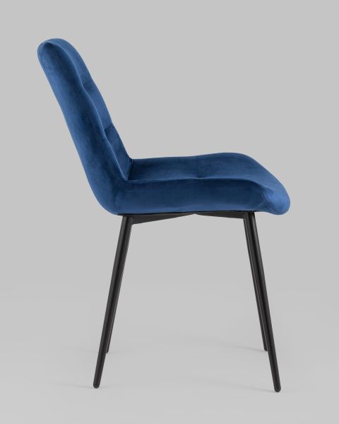 Стул Остин велюр синий