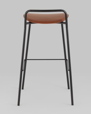 Стул барный Mantis экокожа коричневый