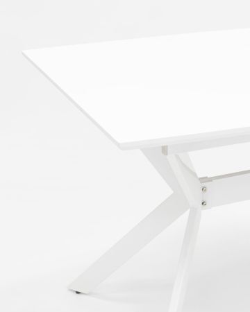 Стол обеденный Орландо раскладной 120-160*80 белый