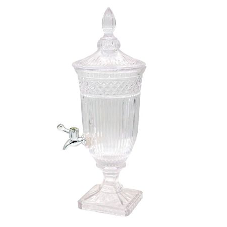 Банка емкость с краном 5 л стекло d 19,3 см h51 см P.L.- Barbossa