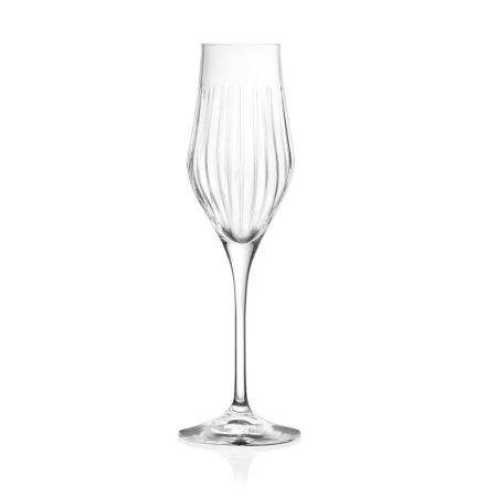 Бокал-флюте для шампанского 230 мл хр. стекло d 4,9/6,3 см h25 см New TimeLess RCR [6]