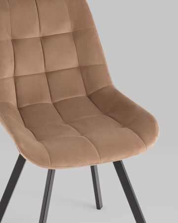 Стул вращающийся Флекс велюр капучино