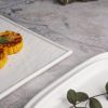 Блюдо прямоугольное 35*20 см h1,9 см Relief белое фарфор P.L. Proff Cuisine [3]
