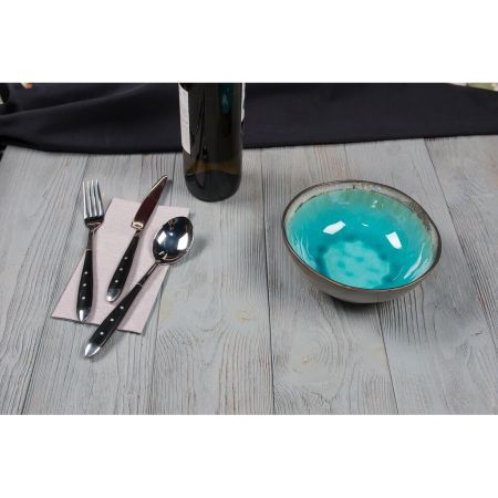 Салатник 300 мл d 17 см h6,5 см Blue Light Spider Silk Stockholm P.L. [6]