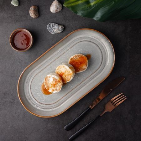 Блюдо овальное 30*16,5 см h3 см Evolution Mont Blanc P.L. Proff Cuisine [3]