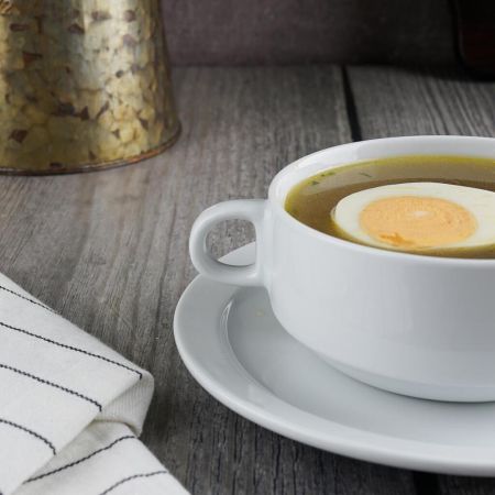 Бульонная пара 320 мл d 11 см h5,5 см белая Glory Eco Stackable P.L. Proff Cuisine [6]