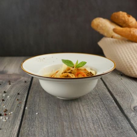 Тарелка глубокая 400 мл d 19,5 см h7,5 см для пасты Elegance Sun P.L. Proff Cuisine [4]