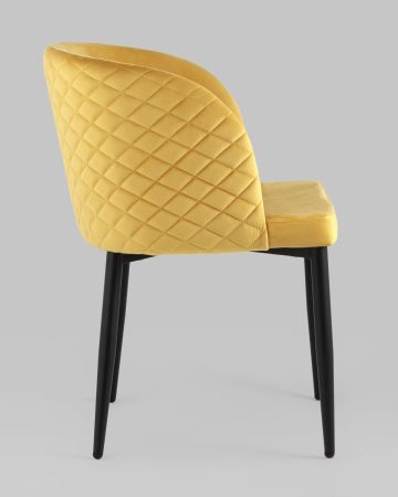 Стул Оскар велюр оранжевый