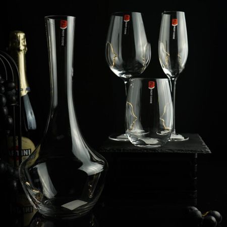 Графин 1,4 л без крышки Face to Face d 14,5 см h31 см P.L. - BarWare [1]