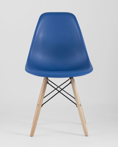 Стул Eames Style DSW синий x4