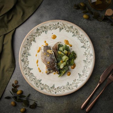 Тарелка d 30 см h2,7 см Oliva By Bone Innovation [bb] [6]