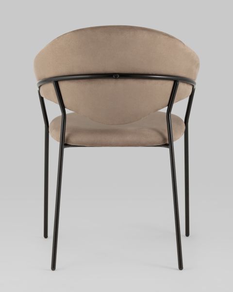 Стул Алексис искусственная замша мокко