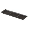 Блюдо прямоугольное 40*13 см h2,8 см с бортами Side Up2 и делениями Black Raw Stellar P.L. [1]