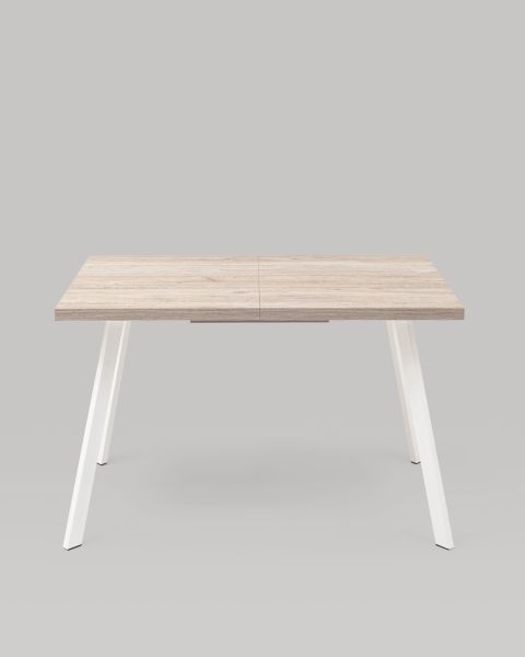 Стол Plain 116-158*74 дуб Ан/белый