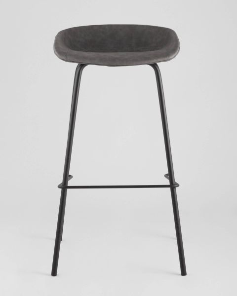 Стул барный Beetle Lite PU серый