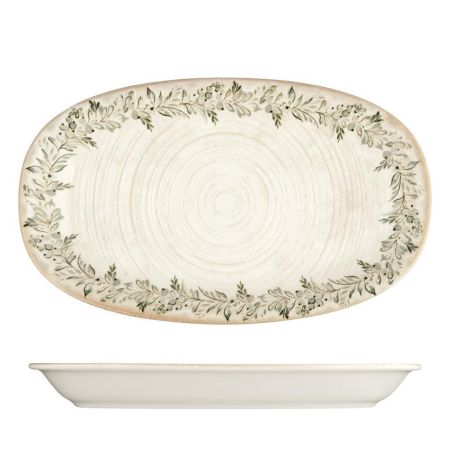 Блюдо овальное 24*14,5 см h2,8 см Oliva By Bone Innovation [bb] [6]