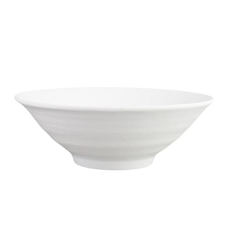 Салатник 1000 мл миска для лапши d 21,4 см пластик меламин White P.L. Proff Cuisine