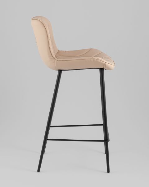 Стул полубарный Vault экокожа бежевый