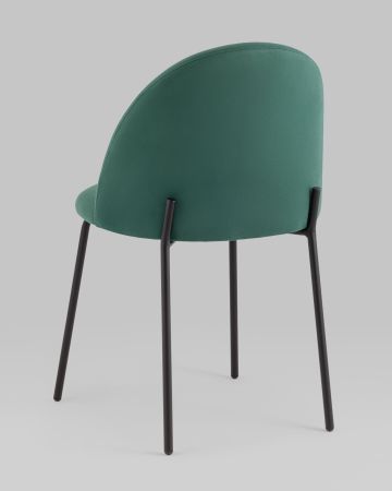 Стул Коди велюр зелёный