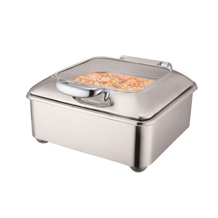 Мармит электрический 5,5 л 2/3*65 с откидной крышкой и окном "Vienna" SUNNEX