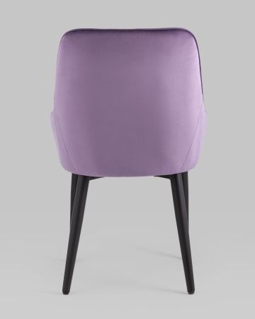 Стул Диана велюр пыльно-фиолетовый
