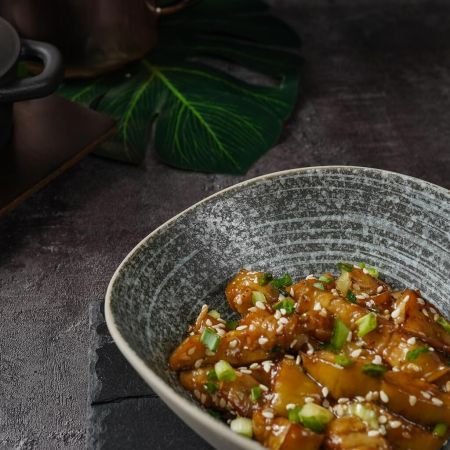 Салатник 250 мл 16,2*13,8 см h5,2 см глазурь Wave Up Glossy Stone Untouched Taiga P.L. [1]