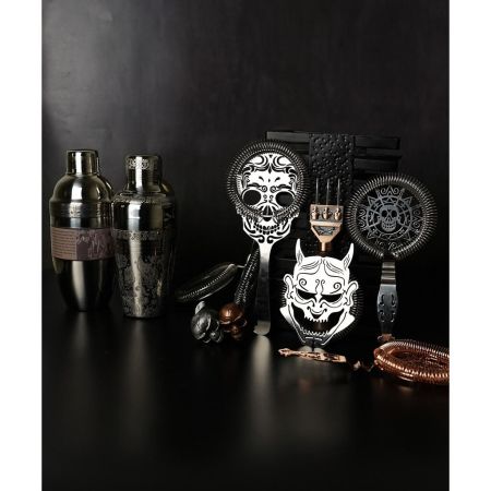 Стрейнер барный нерж. 22,3 см d 9,5 см Череп Skull B'Guys P.L.- Barbossa