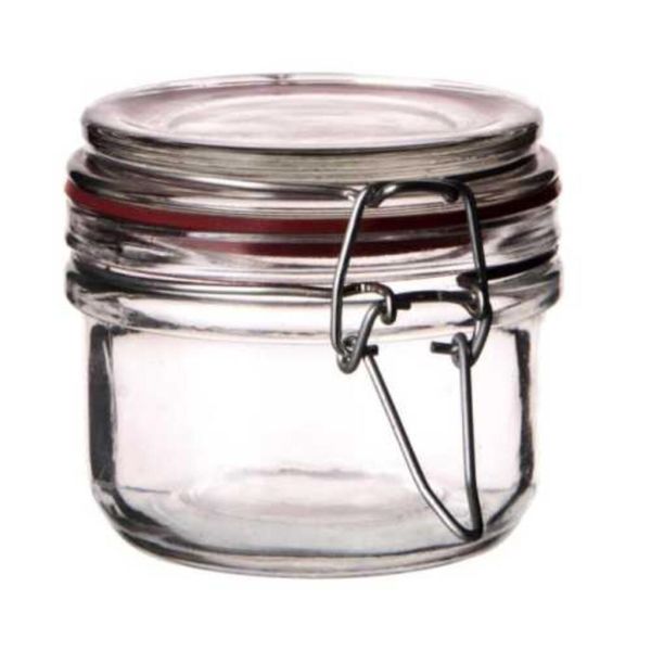 Банка для подачи и хранения 150 мл с крышкой и бугельным замком P.L.
