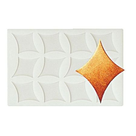 Форма кондитерская "Ромб" 12 ячеек 50*40 мм силикон P.L.