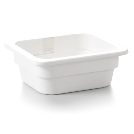 Гастроемкость 1/6 h65 мм пластик меламин 174*159*65 мм White P.L. Proff Cuisine