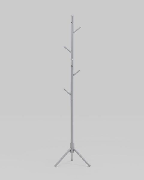 Вешалка напольная Hook серый