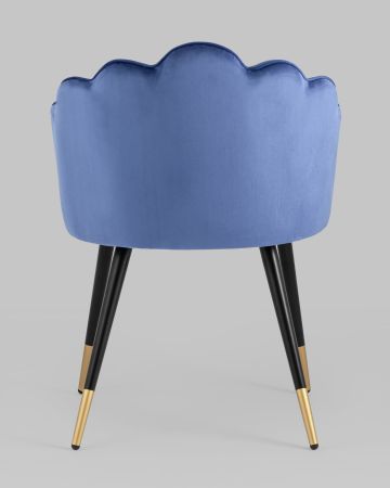Стул Камилла велюр королевский синий
