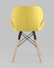Стул Бон рогожка желтый