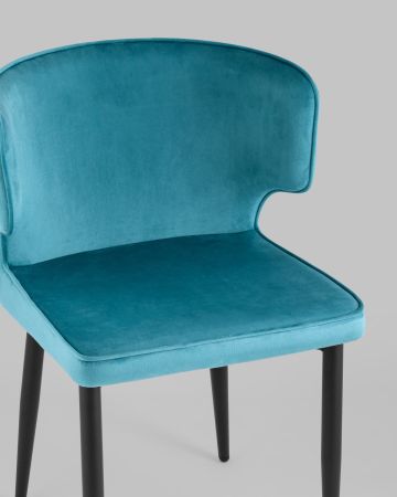 Стул Матео велюр темно-бирюзовый