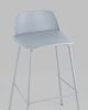 Стул барный Mist серо-голубой