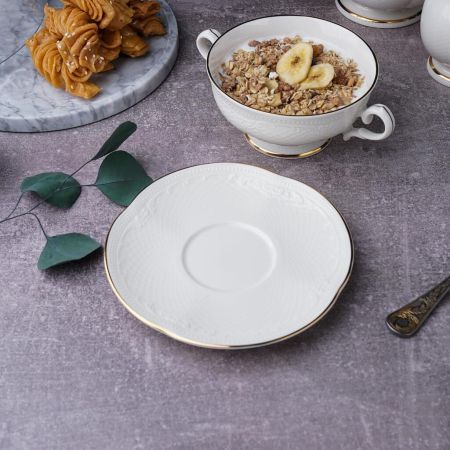 Бульонная пара 280 мл d 11,8 см h6 см Gold Aristocrat Noble [1]