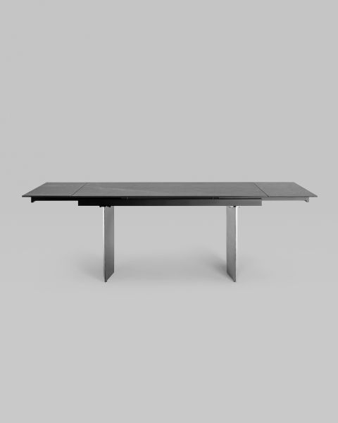 Стол обеденный Селин раскладной 180-260*90 керамика темная