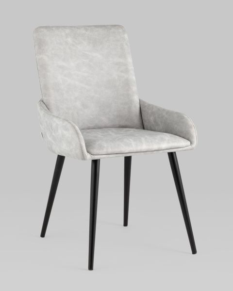 Стул Мюнхен искусственная замша светло-серый