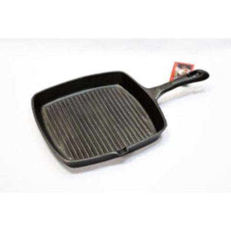 Сковорода-гриль 24*24 см, чугун черная ИНДУКЦИЯ P.L. Proff Cuisine