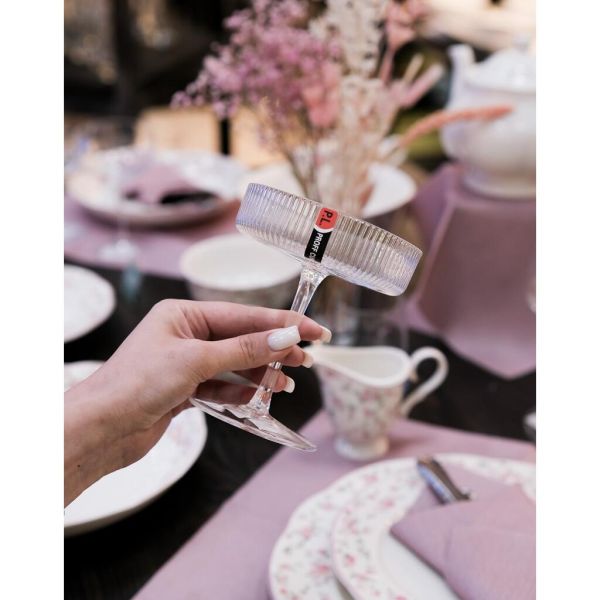 Рюмка коктейльная 250 мл "ProBar Optical" d 10,5 см h13 см P.L. - BarWare [4]