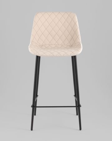 Стул барный Arch экокожа светло-серый