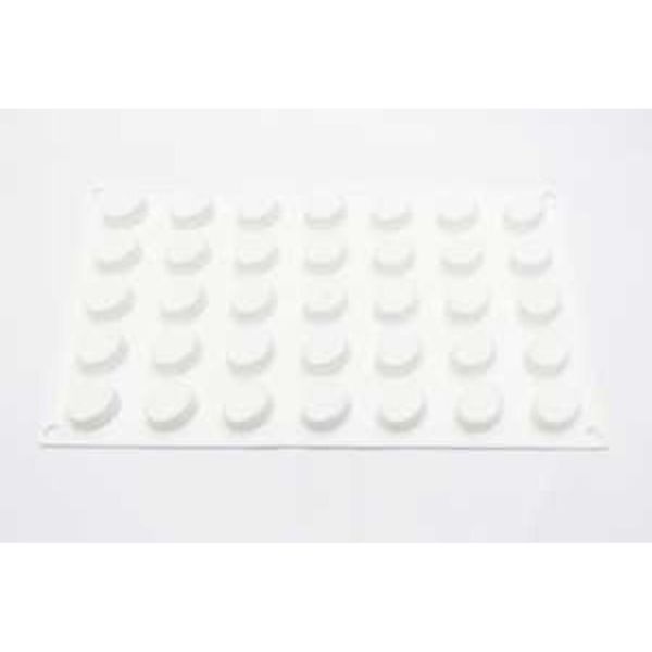 Форма кондитерская "Овал" 35 ячеек 22*23*10 мм силикон P.L.