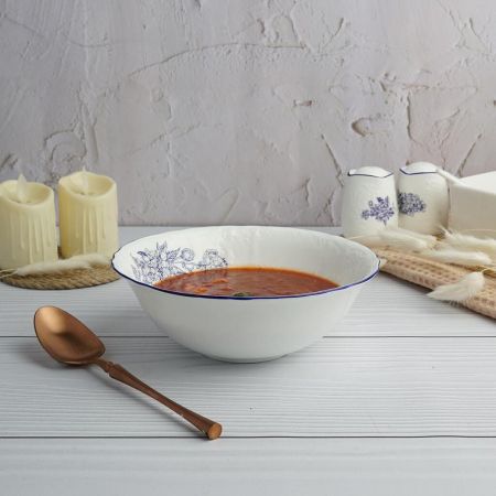 Салатник 600 мл d 18 см h6,5 см Sea Flower P.L. Proff Cuisine [6]