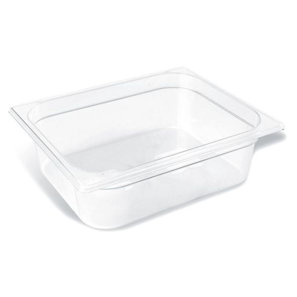 Гастроемкость 1/2 h200 мм поликарбонат 325*265*200 мм прозрачная 13 л P.L.